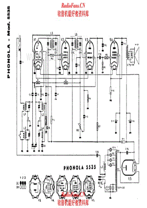 Phonola 5535 电路原理图.pdf