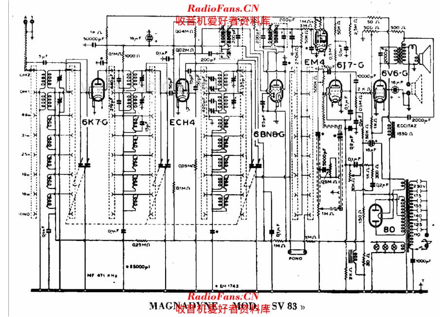 Magnadyne SV83 电路原理图.pdf_第1页