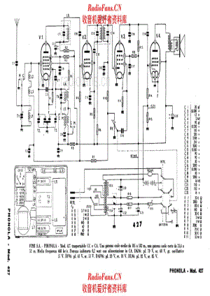 Phonola 427 电路原理图.pdf