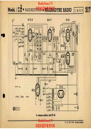 Magnadyne SV62 电路原理图.pdf
