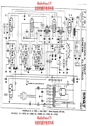 Phonola 559F 电路原理图.pdf