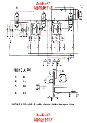 Phonola 401 403 电路原理图.pdf