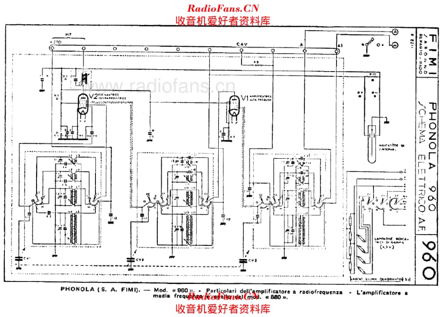 Phonola 980 RF unit 电路原理图.pdf_第1页