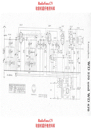 Lumophon WD570 WD470 电路原理图.pdf