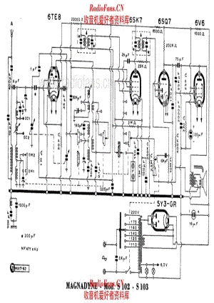 Magnadyne S102 S103 电路原理图.pdf