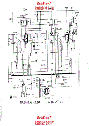 Magnadyne SV38_SV40 电路原理图.pdf