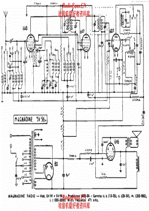 Magnadyne SV58 SV58c 电路原理图.pdf