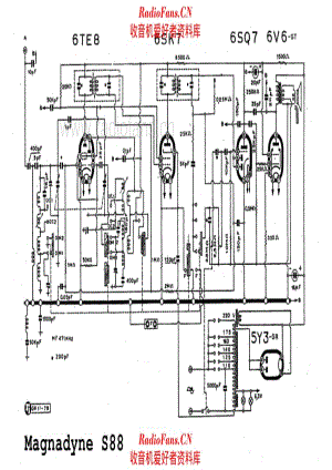 Magnadyne S88 电路原理图.pdf