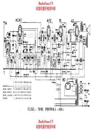 Phonola 830_2 电路原理图.pdf