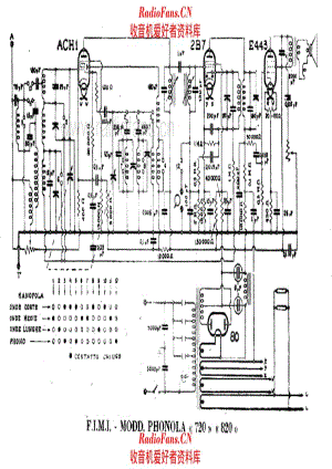 Phonola 720 820 电路原理图.pdf