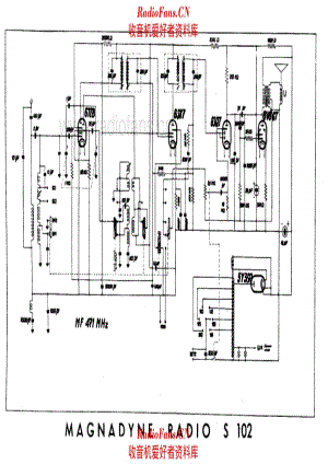 Magnadyne S102 电路原理图.pdf