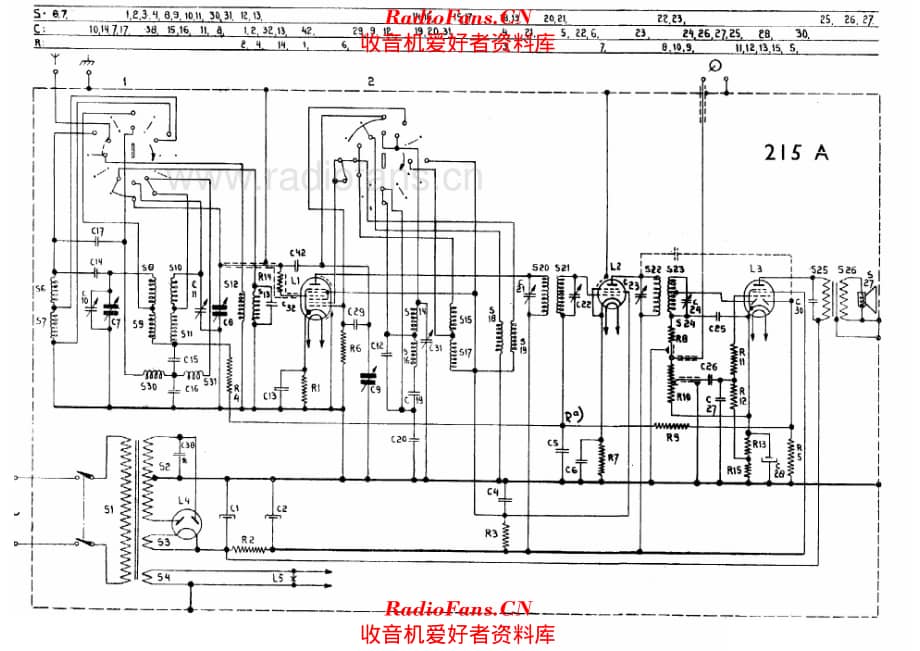 Philips 215A 电路原理图.pdf_第1页