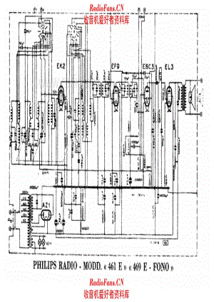 Philips 461E 469E fono 电路原理图.pdf