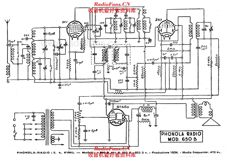 Phonola 650B_2 电路原理图.pdf_第1页