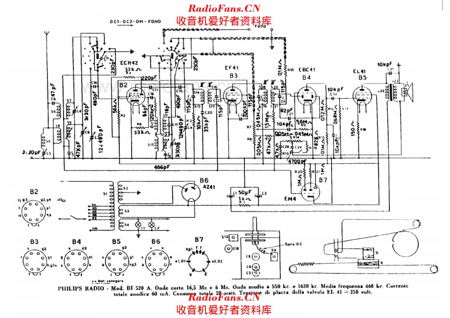 Philips BI520A 电路原理图.pdf_第1页