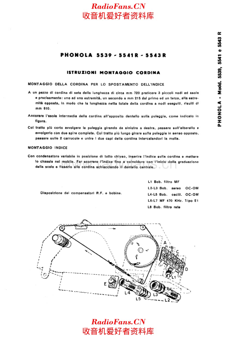 Phonola 5539 5541R 5543R tuning cord 电路原理图.pdf_第1页