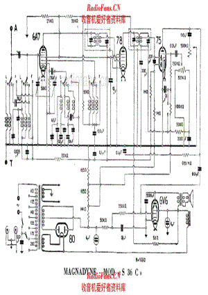Magnadyne S36C 电路原理图.pdf