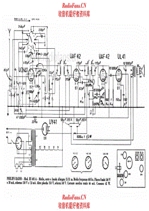 Philips BI491A 电路原理图.pdf