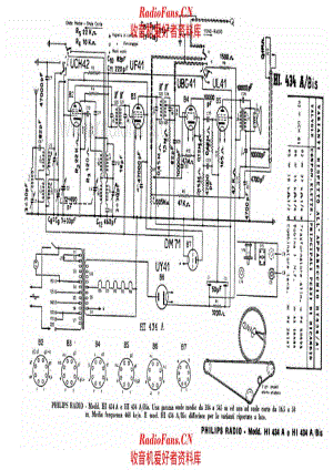 Philips HI434A HI434A Bis 电路原理图.pdf