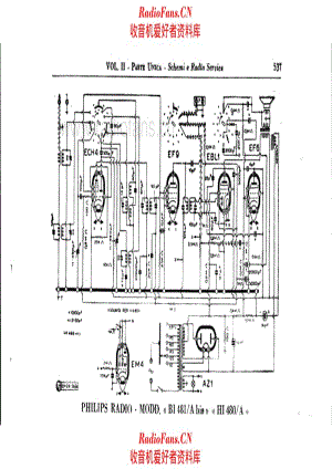 Philips BI481Abis-HI480A 电路原理图.pdf