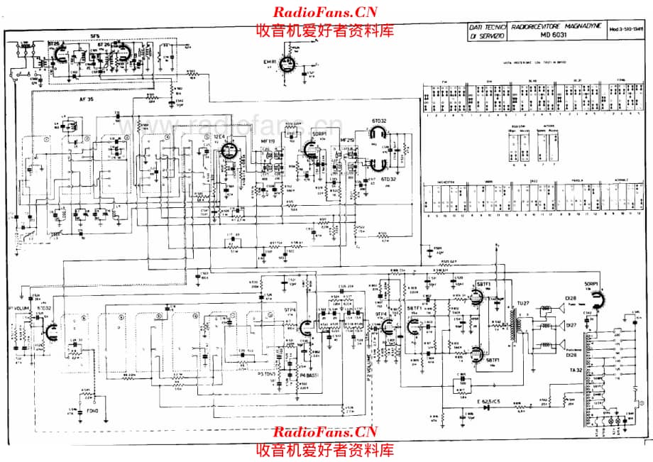 Magnadyne MD6031 电路原理图.pdf_第1页