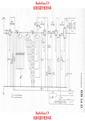 Lumophon KB14 D 电路原理图.pdf