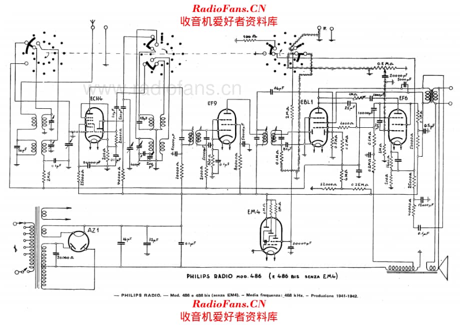 Philips 486_2 电路原理图.pdf_第1页