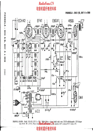 Phonola 5512A-B_5517A_5518 电路原理图.pdf