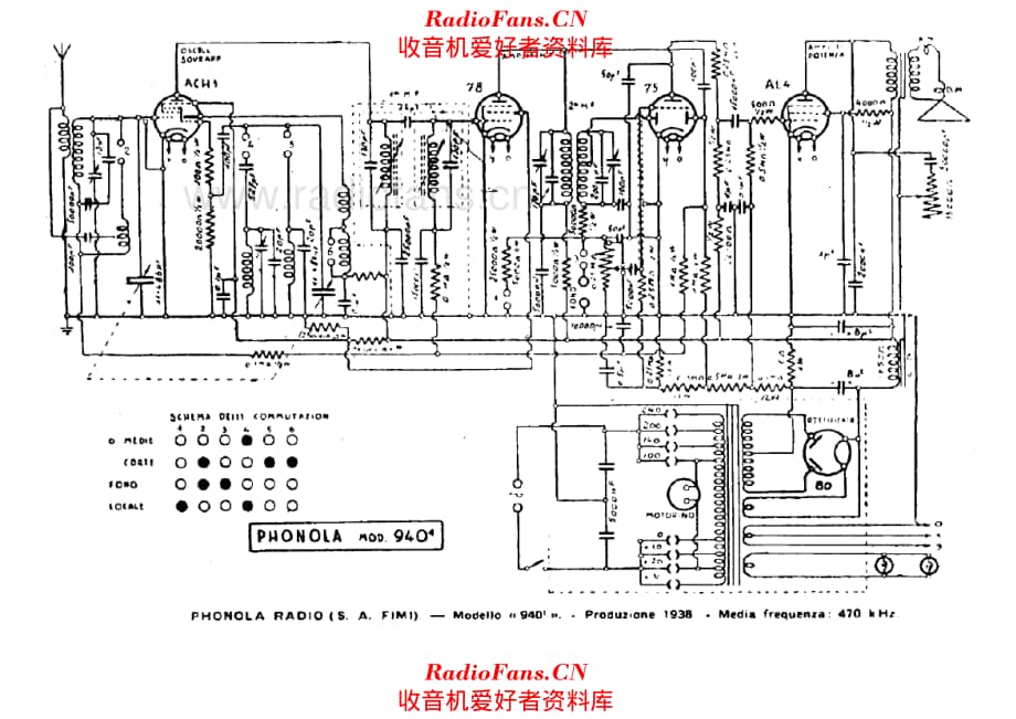 Phonola 940-1 电路原理图.pdf_第1页