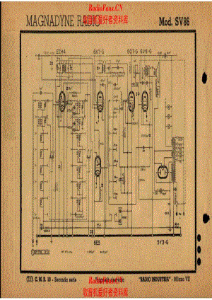 Magnadyne SV86_2 电路原理图.pdf