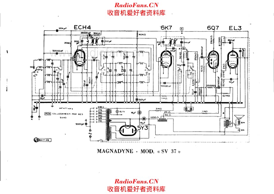 Magnadyne SV37 电路原理图.pdf_第1页