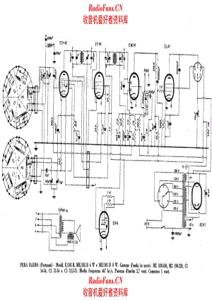 PEBA E-505B ME-505B 6W ME-505B 8W 电路原理图.pdf