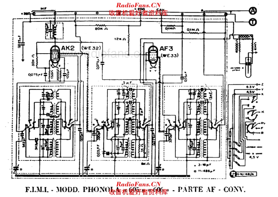 Phonola 605 606 RF unit 电路原理图.pdf_第1页