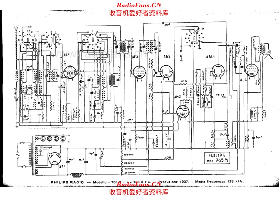 Philips 765M_766RF 电路原理图.pdf_第1页