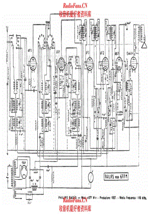 Philips 677M 电路原理图.pdf