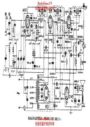 Magnadyne M502S 电路原理图.pdf