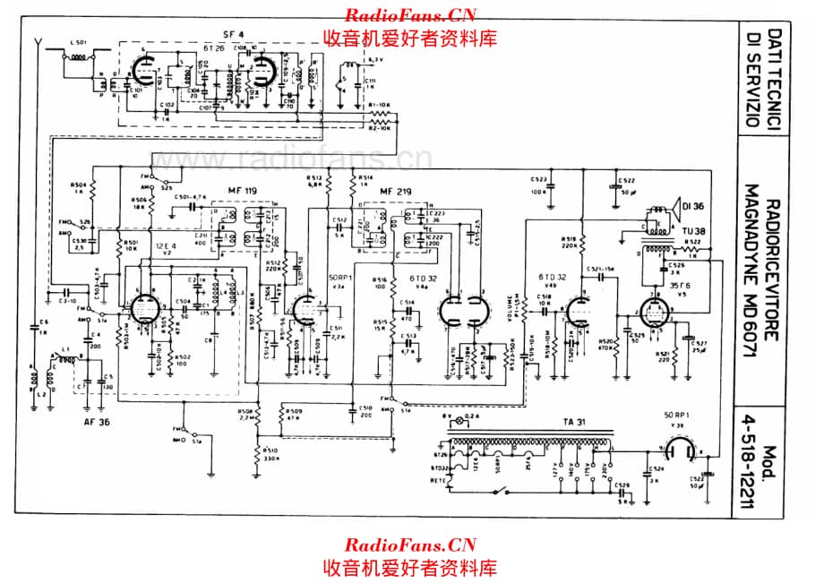 Magnadyne MD6071 电路原理图.pdf_第1页