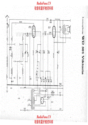 Lumophon WD301 Viktoria 电路原理图.pdf