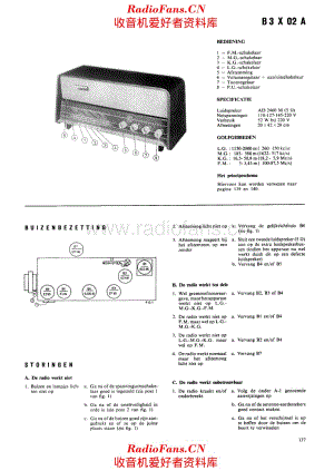Philips B3X02A 电路原理图.pdf