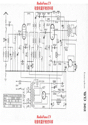 Lumophon WD302 电路原理图.pdf