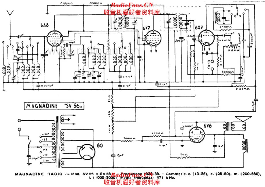 Magnadyne SV56 电路原理图.pdf_第1页