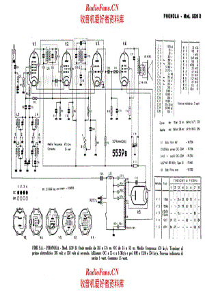 Phonola 5539B 电路原理图.pdf