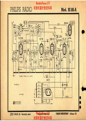 Philips BI591-A 电路原理图.pdf