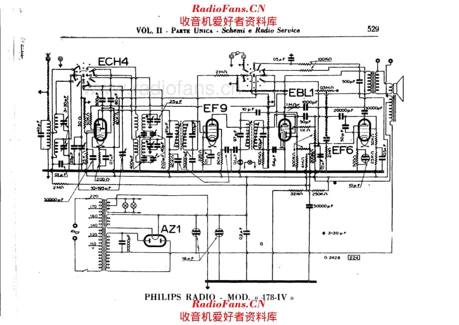 Philips 478-II-III-IV 电路原理图.pdf_第1页