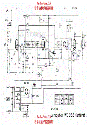 Lumophon WD365 Kurfuerst_2 电路原理图.pdf