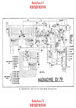 Magnadyne SV79 电路原理图.pdf