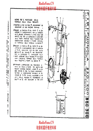 Phonola 880 tuning cord 电路原理图.pdf