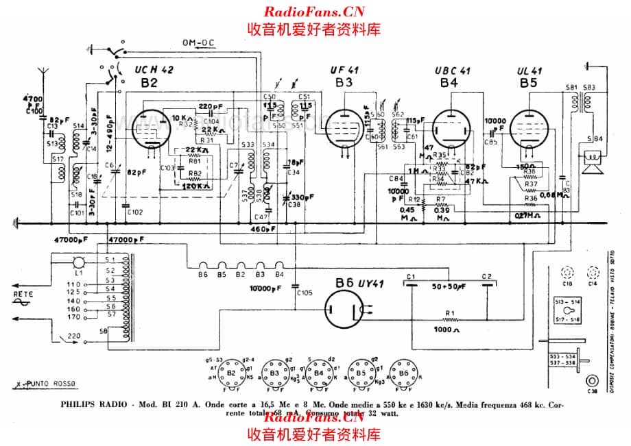 Philips BI210A 电路原理图.pdf_第1页