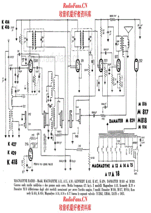 Kennedy K418 K427 K429 M818 M829 M816 M817 M914 A14 A16 A17 电路原理图.pdf