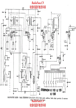 Magnadyne Etherphon K110 K120 K125 电路原理图.pdf